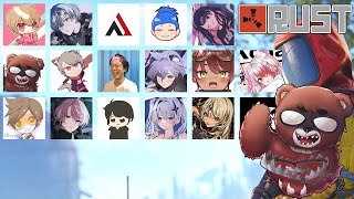 毒に侵された配信者公式サバイバル最終日【RUST】