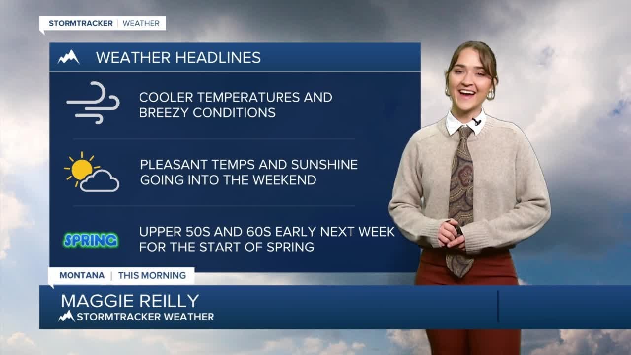 Partly to mostly cloudy skies with breezy conditions today - YouTube