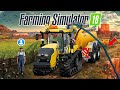 Bio Gas Fertilizing In Harvested Farm With Multiplayer In Fs 18 Fs 18 Gameplay Timelapse