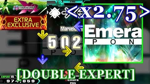 【DDR A】 Emera / PON [DOUBLE EXPERT] 譜面確認+Clap