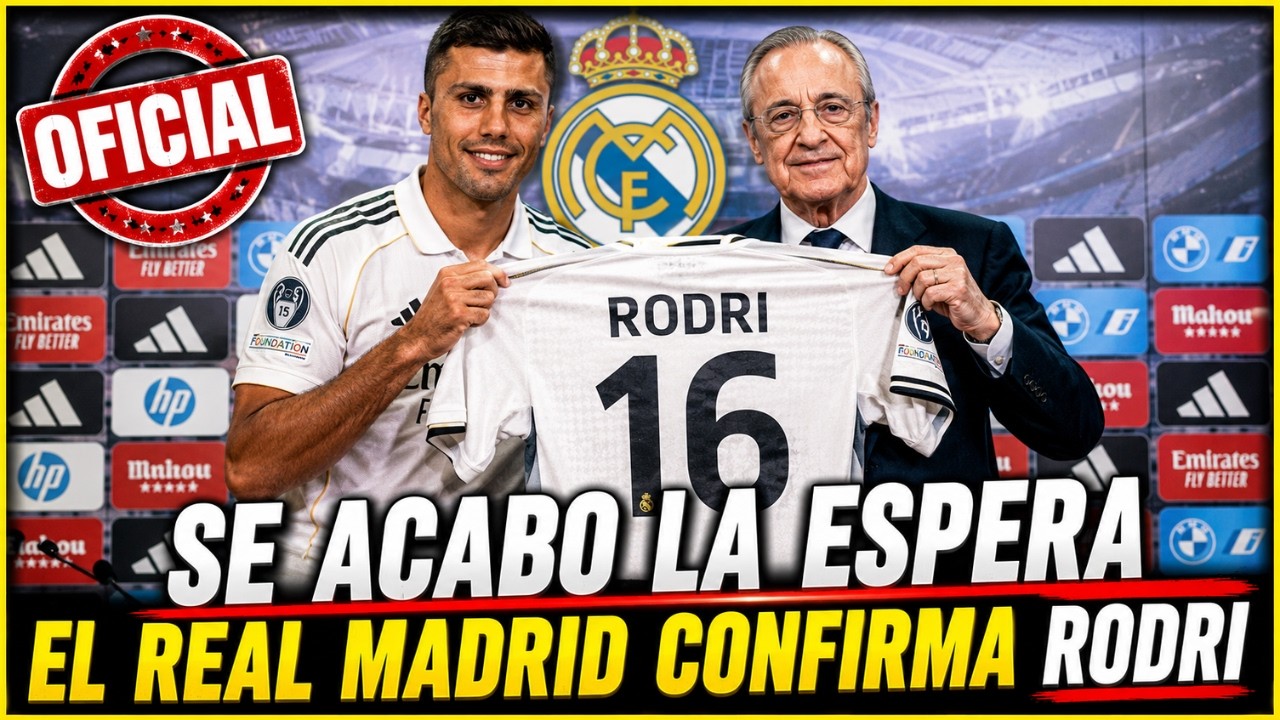 ✅RODRI EN EL REAL MADRID / ✅EL CITY LO CONFIRMA / NOTICIAS DEL REAL MADRID HOY