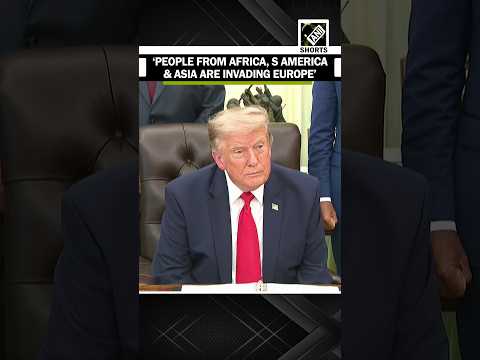 Video They are invading Europe: US President Donald Trump big remark on Europes immigration policy