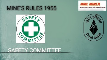 MINES RULES 1955|| SAFETY COMMITTEE|| #Mines_rules_1955_DGMS