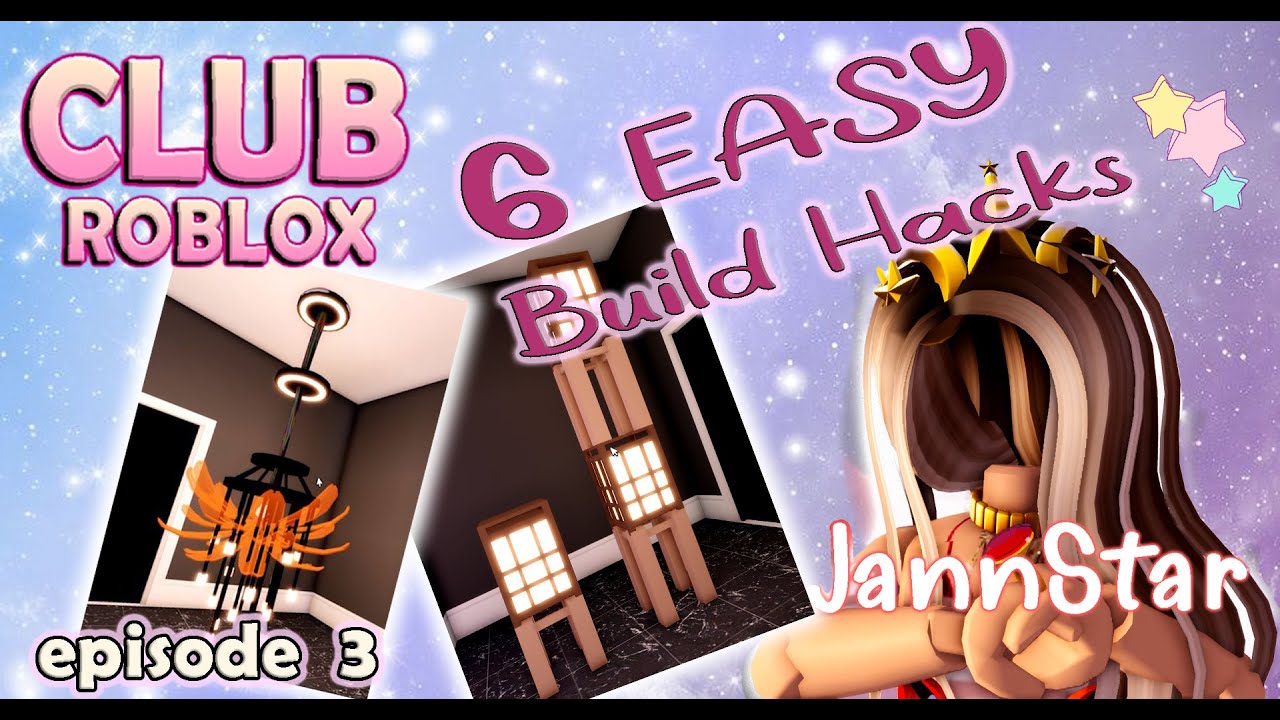 6 EASY BUILD HACKS for CLUB ROBLOX | Tutorial | Roblox - YouTube