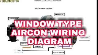 WINDOW TYPE AIRCON WIRING DIAGRAM PICTORIAL