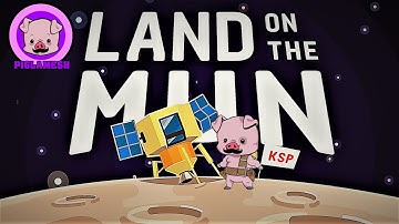 Kerbal Space Program 2, Challenge one - Land on the Mun. (No Commentary)