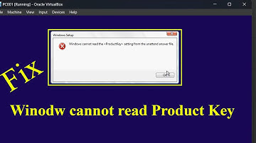 How to fix windows cannot read the product key in virtualbox | Msolved Tech