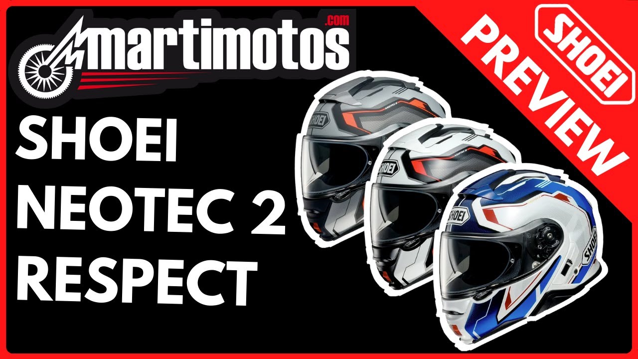 PREVIEW // 🤩 SHOEI NEOTEC 2 RESPECT - YouTube