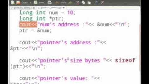 18  Understanding Pointers ( spoken tutorial )( IIT Bombay ) English