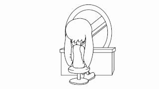 Hair Cutting With Inkling Girl Splatoon Short