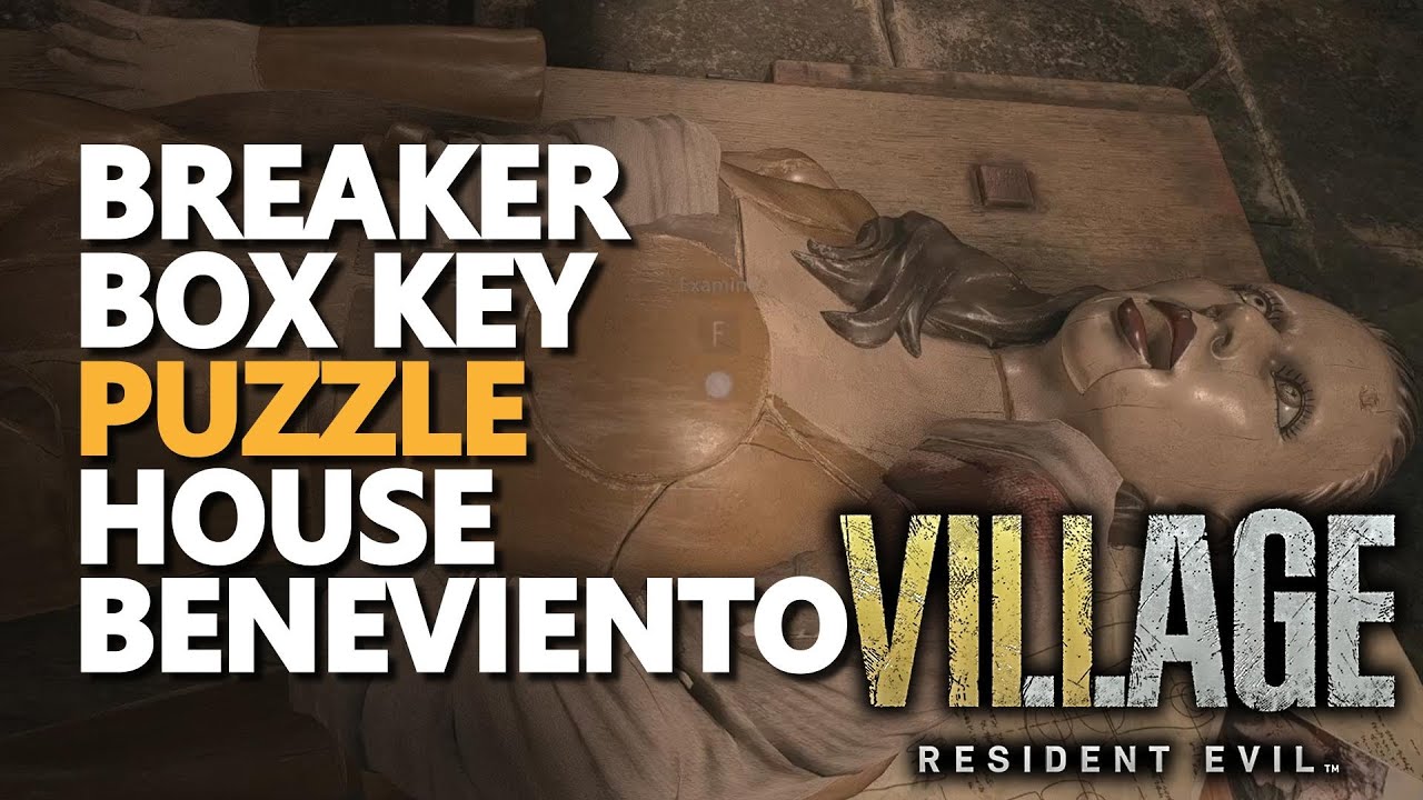 Breaker Box Key Resident Evil Village Puzzle YouTube