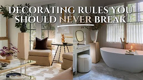 10 Interior Design Rules You Should Never Break | Decorating 101 thumbnail