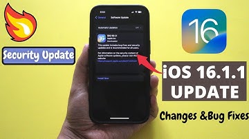 iOS 16.1.1 Update on iPhone 13 !