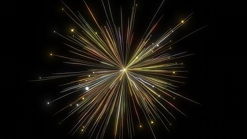 After Effects particle burst explosion yellow. particles overlay. Background video free download HD