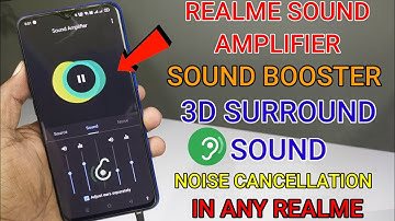 Realme Sound Amplifier | 3D Surround Sound | Realme ui New Feature Update | Music Amplifier |🔥🔥