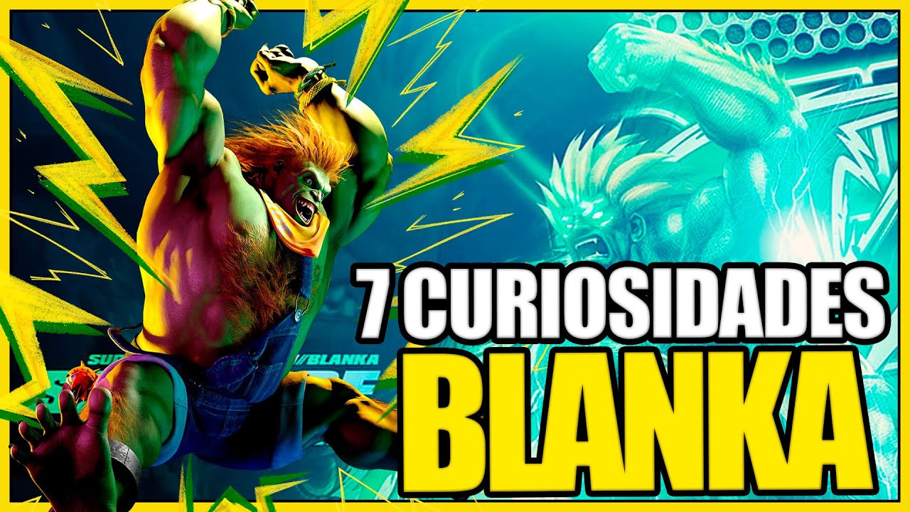 Lista traz 10 curiosidades sobre Blanka, lutador de Street Fighter