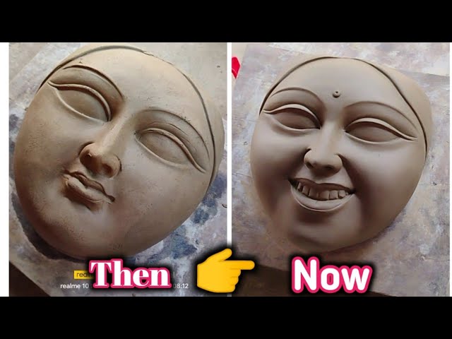 ❇️ Smile face making very easy process // Face Making // clay work // হাসি মুখ  #art_gopal class=