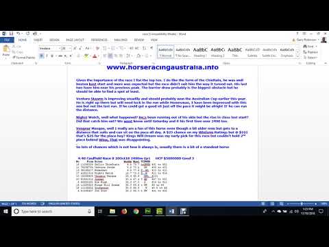 Caulfield Cup 2018
