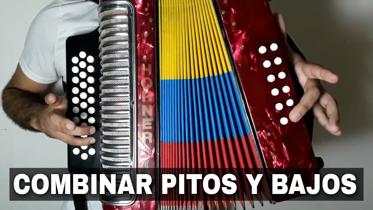 COMBINAR PITOS Y BAJOS - Ejercicio de acordeón
