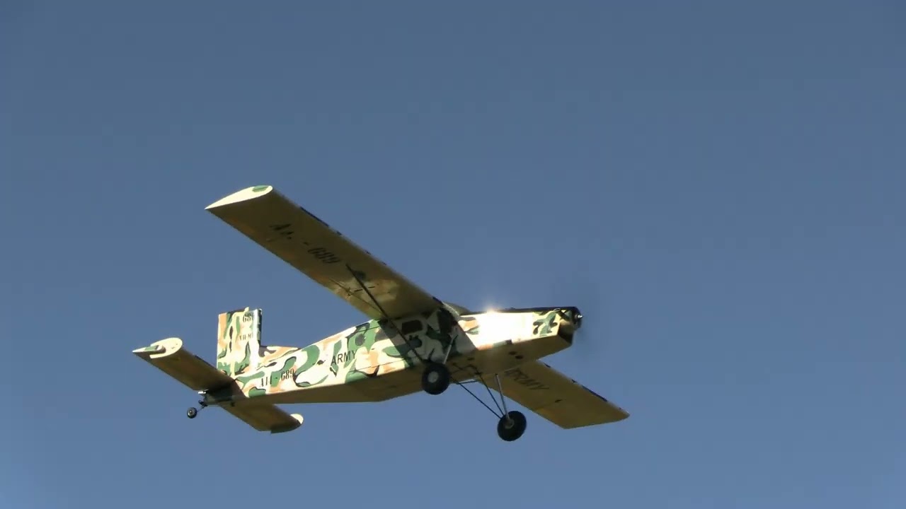 Miniatures montées - Royal Australian Army Aviation Corps Pilatus PC-6