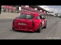 TVR T350t + T350c in Action on the Dragstrip! Brutal Sounds!