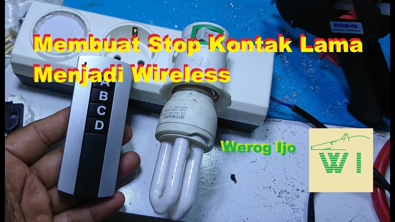Cara Membuat Stop Kontak Listrik Wireless Dengan Remote