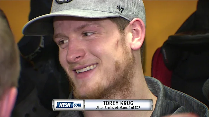 Torey Krug on hit: 'Just glad I got a haircut a fe...