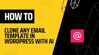Details How to Clone Any Email Template in WordPress With AI News