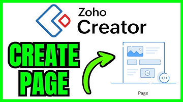 How To CREATE PAGE In Zoho Creator (QUICK & EASY) 2025