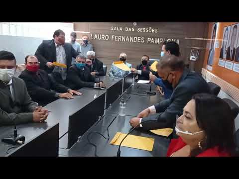 Posse dos vereadores em Caraúbas.