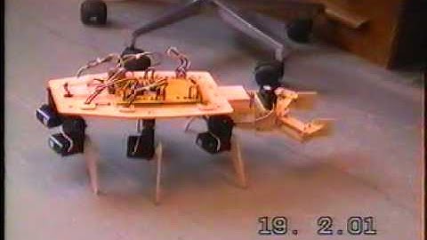 Hextor - Hexapod walking Robot prototype