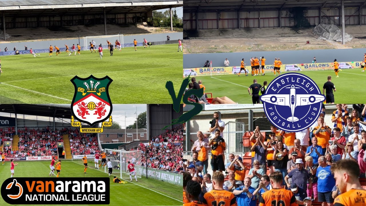 Wrexham FC vs Eastleigh FC Vlog 22/23 Elliott Lee’s Brace Strikes The