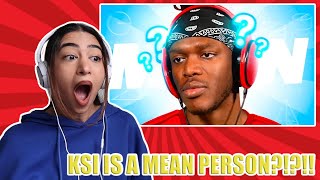 KSI: Am I A Mean Person? (REACTION)