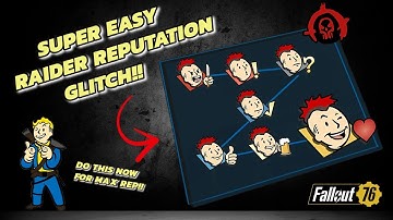 Fallout 76 - Super Easy Raider REP Glitch!! You Need This!!