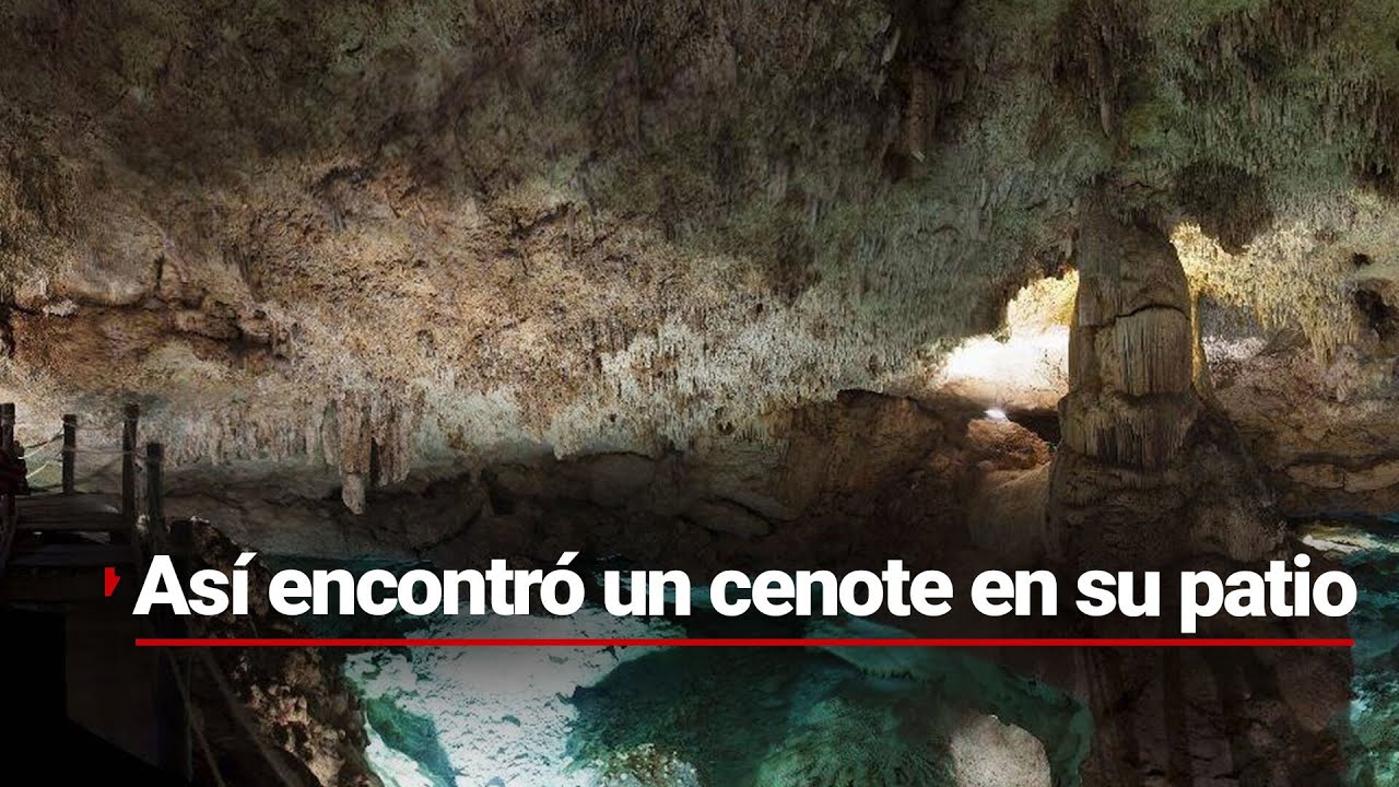 UN CENOTE EN CASA | Esta maravilla de la península de Yucatán la tiene disponible en su casa