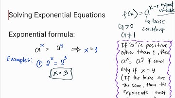 Solving Exponential Equations// Grade 11- General Mathematics