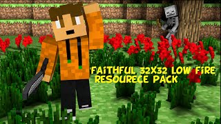 FaithFul 32x32 Low Fire Resource Pack (PvP Resource pack review)