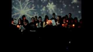 Fall on your knees (singing) :]