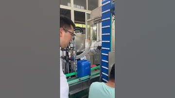 How we make the jerrycan capping machine #jerrycan #bottlecapping #chemical #chinafactory #chinanews