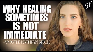 Why Healing Sometimes Is Not Immediate