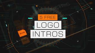 Tech Interface Logo Reveals - 5 Free Intro Templates