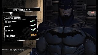 Batman: Arkham Asylum - Survival Tactics Extreme 59.99 Seconds High Score [3 Bats]