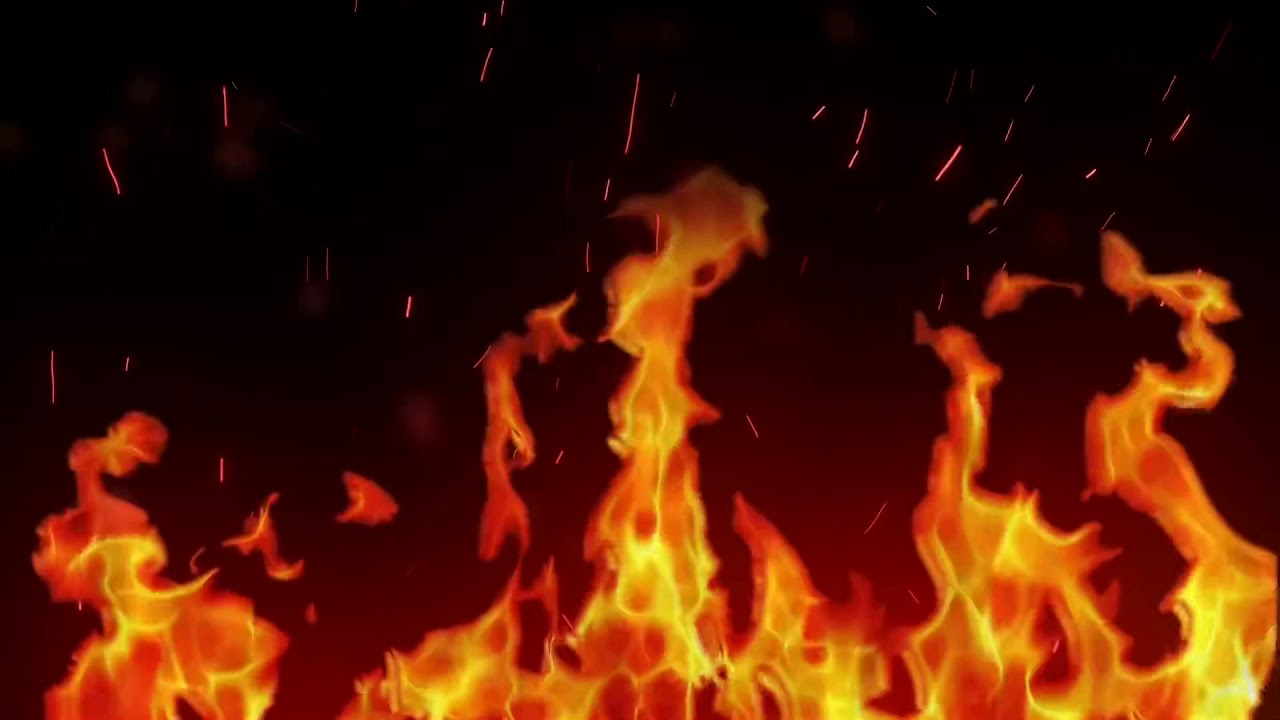 🔥 Burning Fire Flames Sparks Animated VJ Loop Video Background for Edits -  YouTube