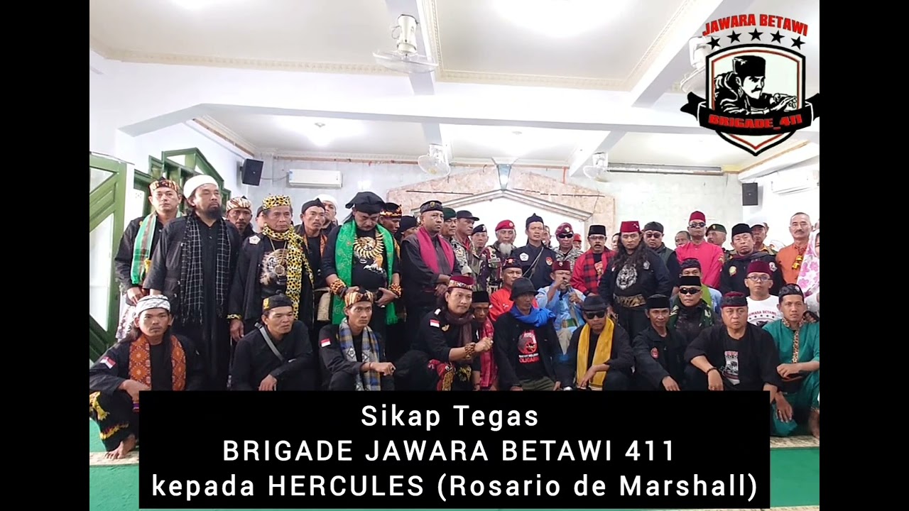 Pernyataan Tegas Panglima BJB 411 kepada Hercules Rosario