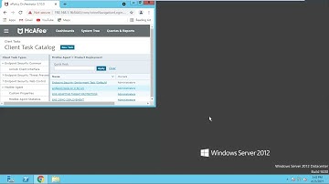 EPO - Client Task and assigning the task to a computer