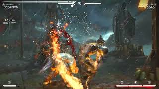 Scorpion (Hellfire) 135% Combo MKX screenshot 3