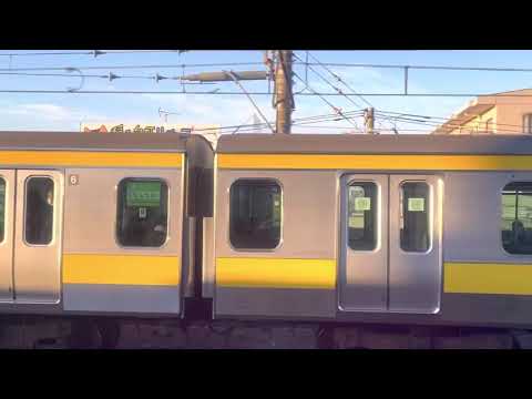 【並走バトル】中央総武線VS総武快速線　再び！　稲毛駅〜西千葉駅