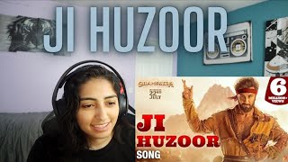 Ji Huzoor Song Reaction | Shamshera | Ranbir Kapoor | Aditya Narayan | Mithoon