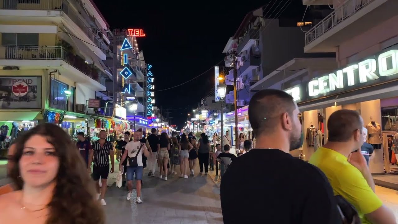 Discovering Paralia Katerini at Late Night Greece's Beautiful Beach Paradise  July 19 2025