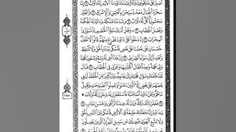 038 سورة ص ترتيل الشيخ ابراهيم رزق غنيم